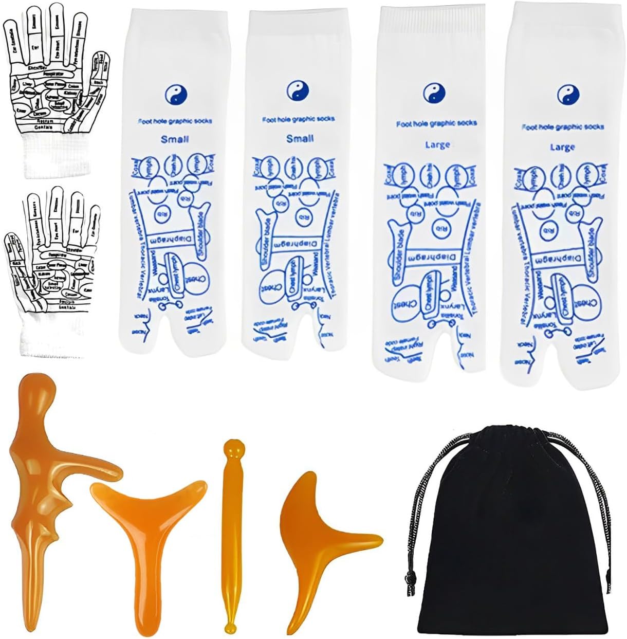 Acupressure Reflexology Socks Massage Set – Artoft