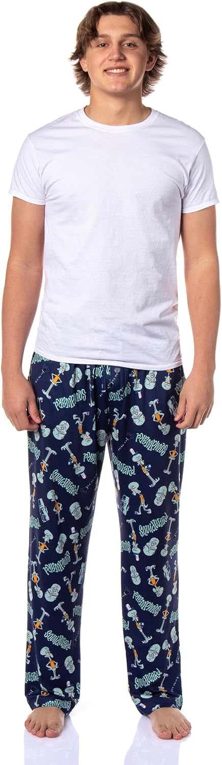 INTIMO SpongeBob SquarePants Men's Sexy Squidward Sleep Pajama Pants For Adults - Image 2