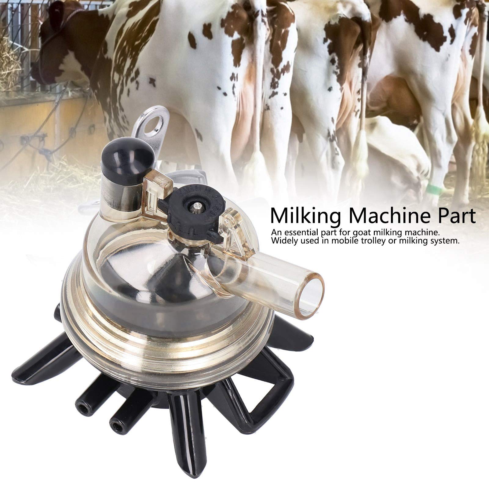 Mucca Capra Artiglio di Mungitura 150ml Portatile Stazione Mungitrice Macchina Collettore di Latte per Capre e Pecore