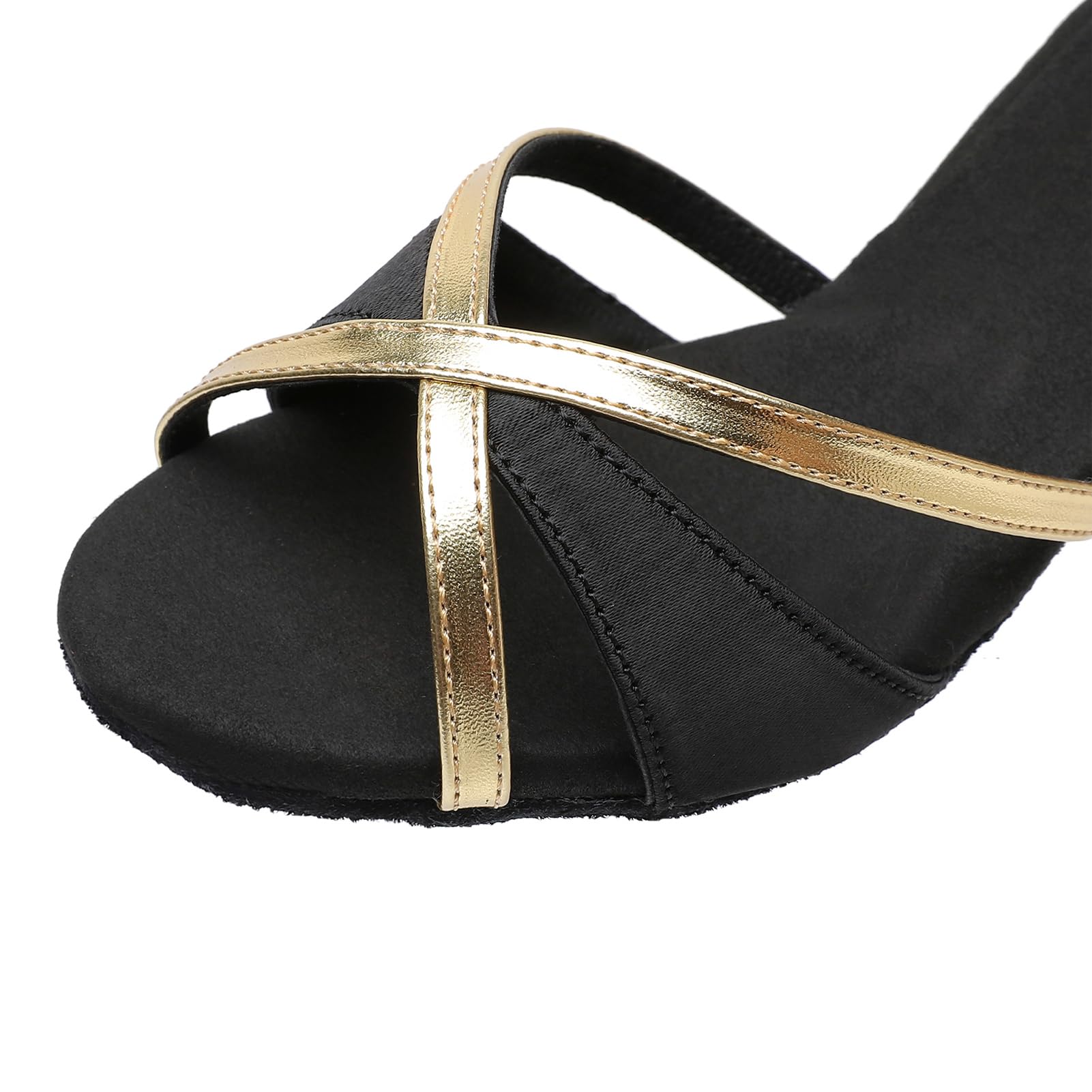 Rosefinch Latein Tanzschuhe für Damen Professionelle Ballsaal Salsa Chacha Performance Tanzschuhe 5/7cm Absatz