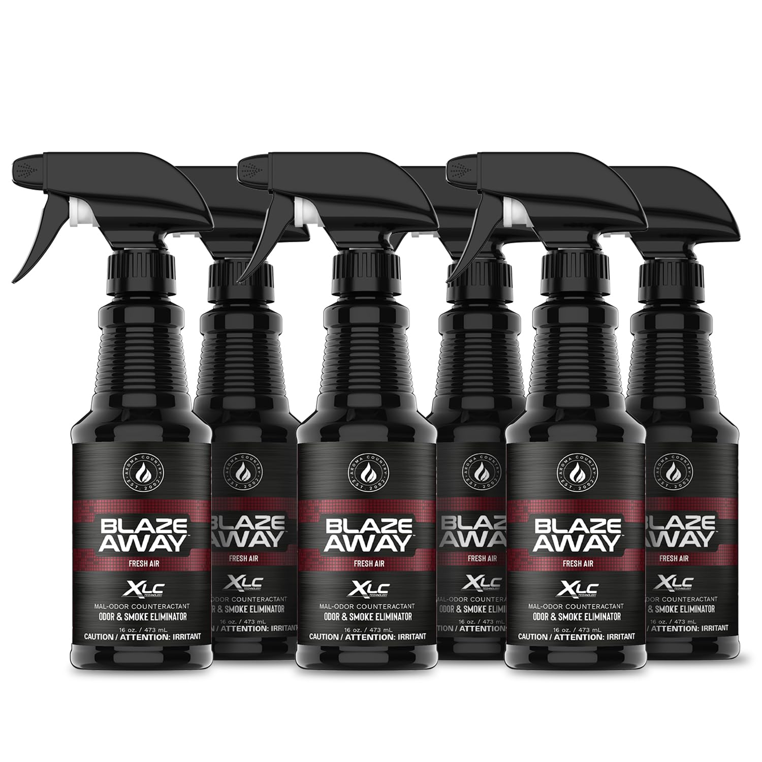 Blaze AwayCommercial Air Freshener & Odor Eliminator for Strong Odor - Industrial-Grade Room Spray & Room Deodorizer for Home, Car, Smoke & Pet Odors - Long-Lasting Odor Absorber, Room Fresheners