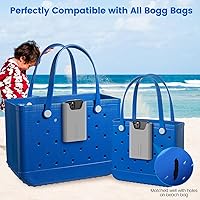 Vista 3 de OUTXE Soporte de teléfono de silicona para bolsa Bogg, accesorio de dijes porta estuches de teléfono compatible con todas las bolsas Bogg, soporte