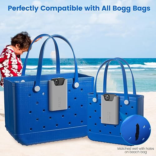 Miniatura 3 de OUTXE Soporte de teléfono de silicona para bolsa Bogg, accesorio compatible con todas las bolsas Bogg, soporte para teléfonos celulares para bolsa