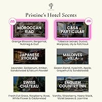 Vista 2 de PRISTINE Top 6 - Juego de aceites aromáticos de hotel para difusor a base de agua para el hogar, humidificador, aroma del hogar