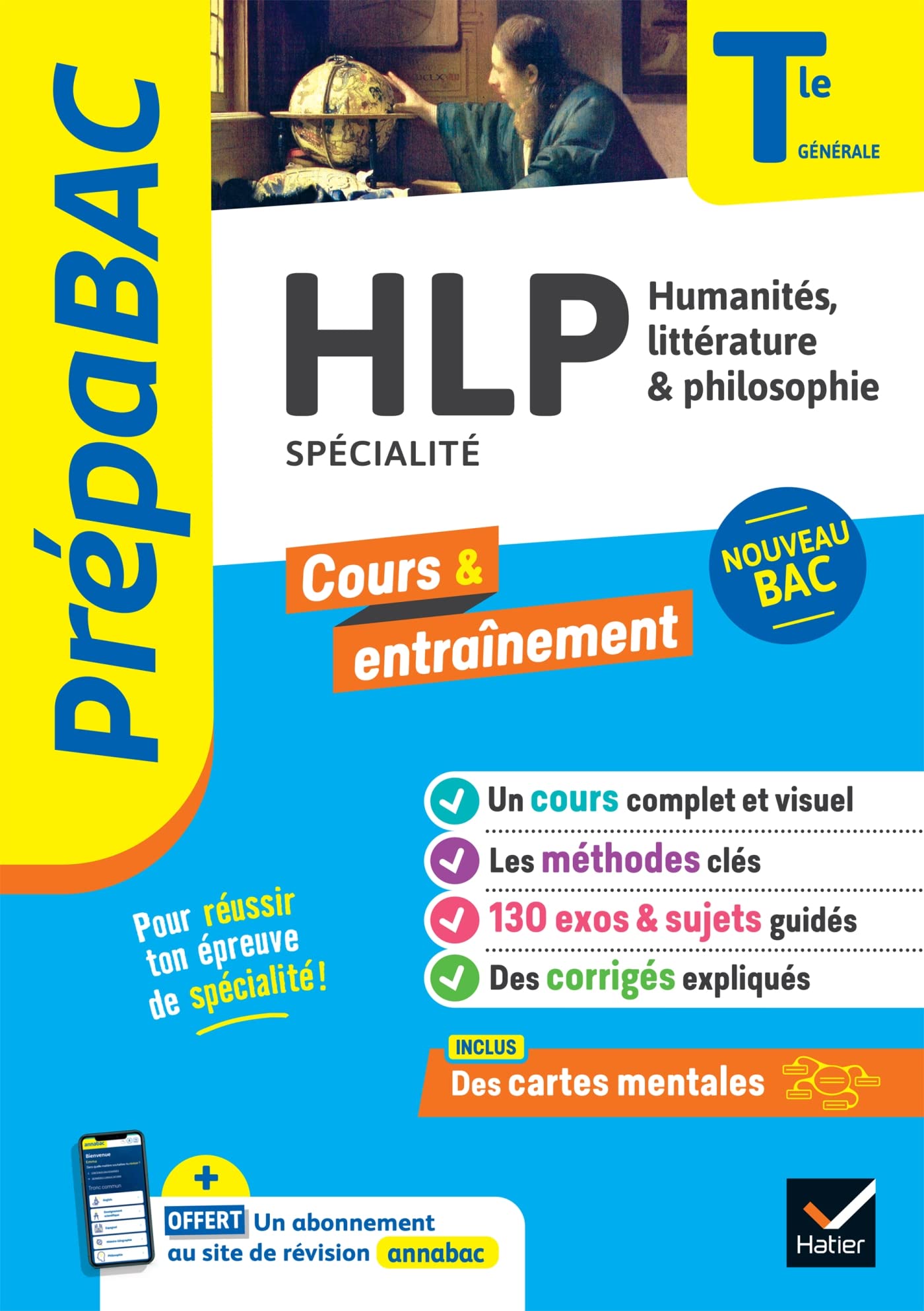 Prépabac - HLP Tle générale (spécialité) - Bac 2026: cours, méthodes & sujets corrigés (programme de Terminale)