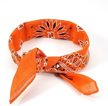 Amazon.com: Ardorchid Fall Orange Bandana Headband Autumn Harvest