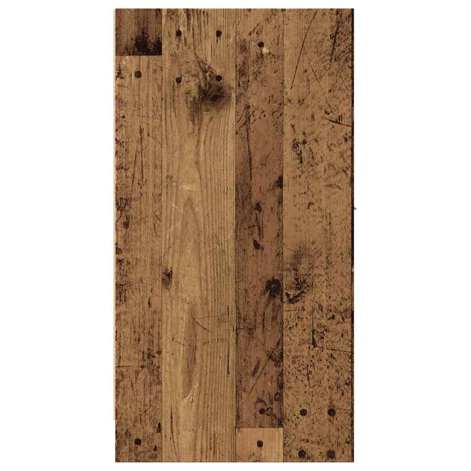 Armadietto per farmacie, 30 x 41 x 77,5 cm, in legno effetto legno anticato, con due cassetti estraibili, salvaspazio e versatile