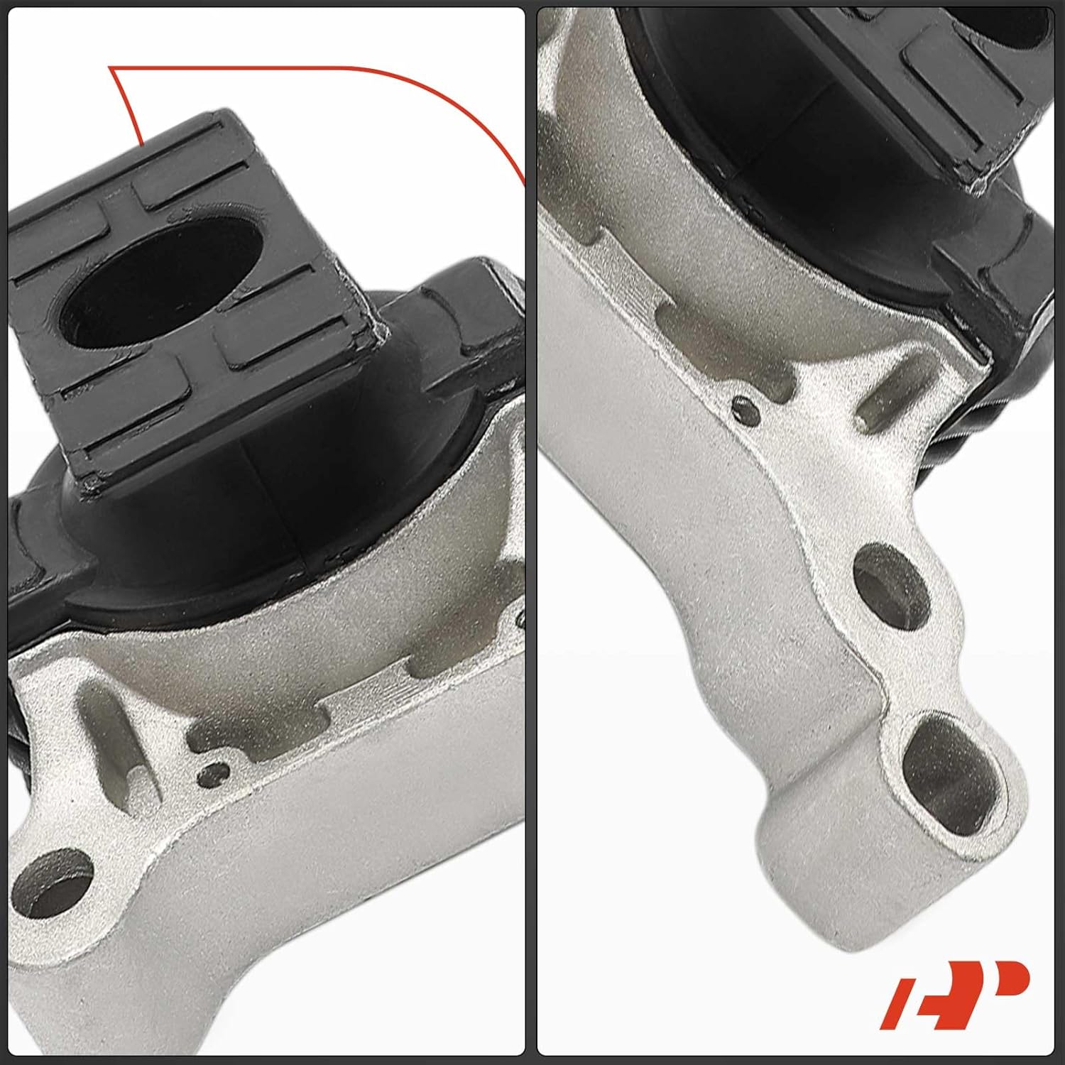 A-Premium Front Side Engine Motor Mount Compatible with Ford Escape 2013-2019, Transit Connect 2014-2016, 1.5L 1.6L