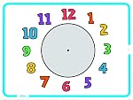 Hilroy Double Sided Dry Erase Lap Board Kit, Includes 2 Markers and Eraser, 12"x 9", White (6447415847)
