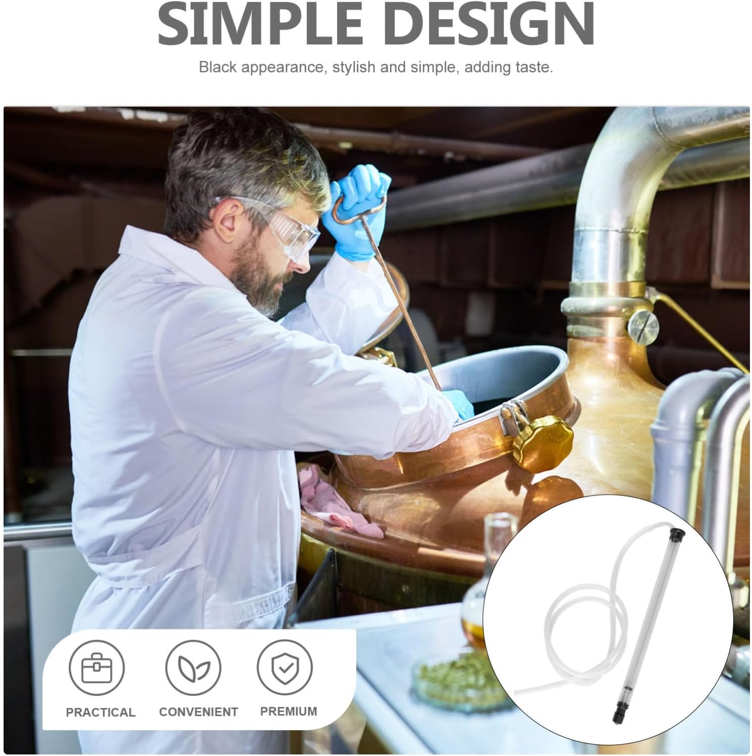 Automatic Siphon Reusable Syphon Hose Siphon Tube Homebrew Wine Making