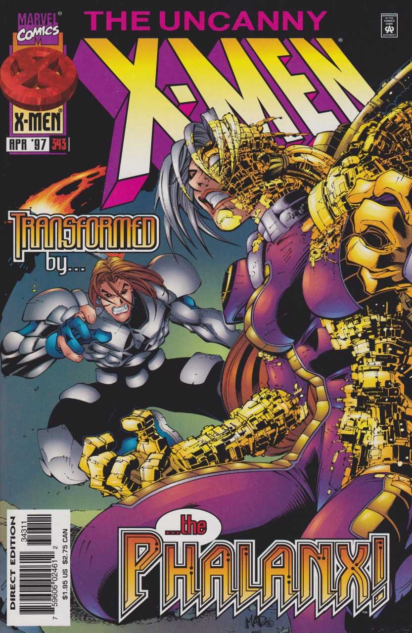 The Uncanny X-Men. #343. 1997. MARVEL COMICS GROUP. VGC.