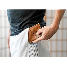Rico Industries Minnesota Vikings Laser Engraved Billfold Wallet, Brown, 3.5 x 4.25-