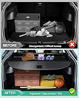 Vista 177 de Powerty Cubierta de Carga para Accesorios Kia Sportage 2023-2025 2026, Textura de Lona Cubierta Retráctil para Maletero Trasero de Carga de Equipaje