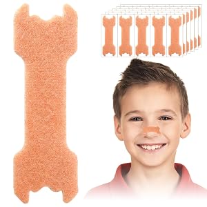 CMINAUS 30Pcs Small Size Kids Nose Strips Extra Strength Nasal Strips for Kids Girls Breathing Strip for Snoring