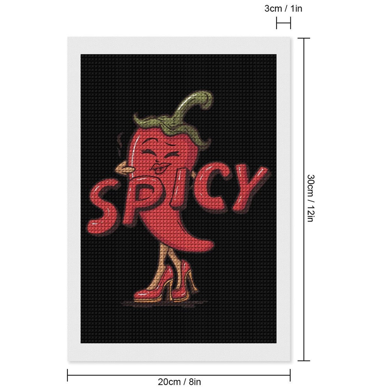 Amazon.com: Spicy Hot Chili Pepper Classic Diamond Art Kits for
