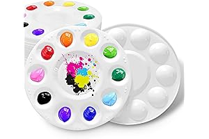 Hulameda Kids Heart Shaped Paint Palette: A Mess-Free Art Haven for Little Picassos