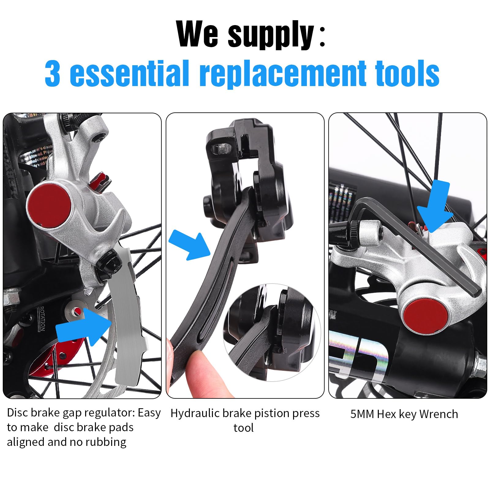 Pattini Freni Bici Da Corsa Pastiglie Freno Bici Organiche Per Impianto BB5 AVID Cantilever Freni - Foto 5
