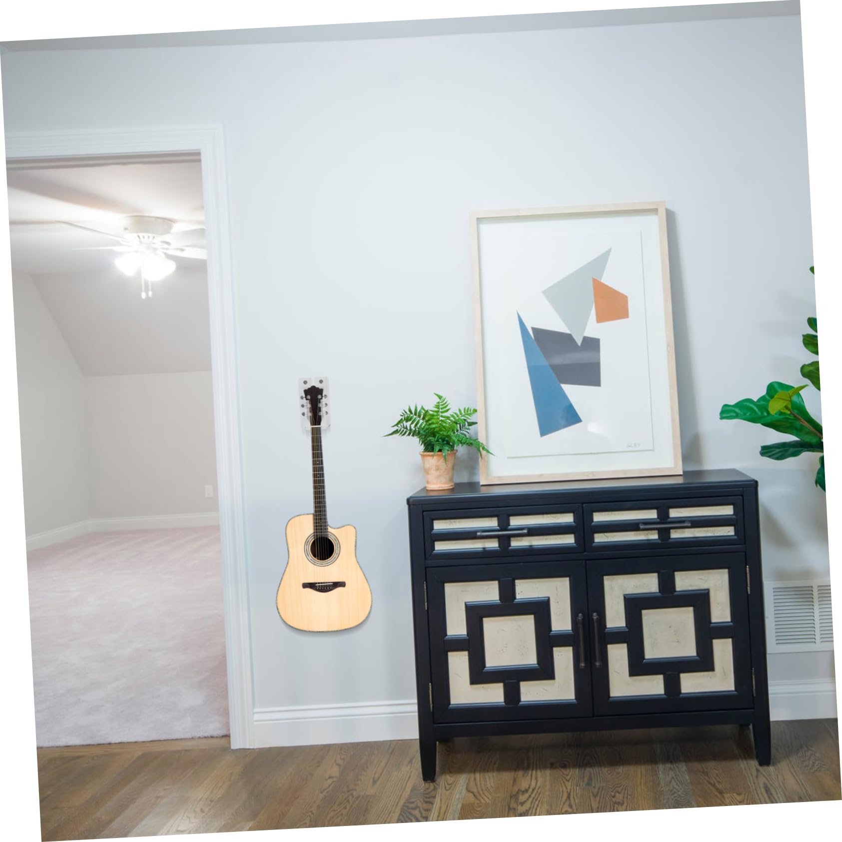 SUPVOX 10pezzi Supporti Da Muro Per Chitarra Ganci Di Esposizione Per Strumenti Musicali e Skateboard Montaggio Facile e Design Elegante Per Risparmio Spazio