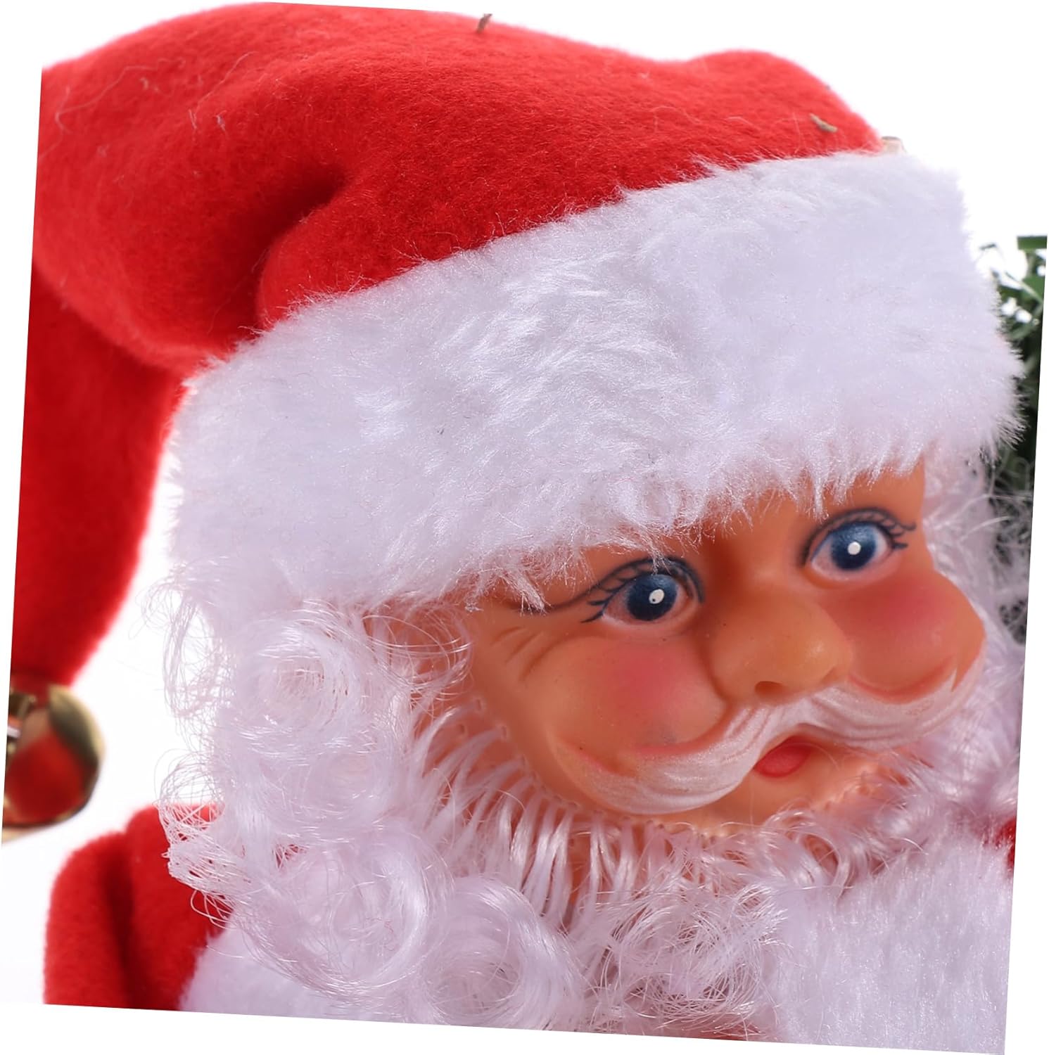 1pc Dancing Santa Claus Christmas Figure Animated Musical Electric Decoration for Holiday Parties Fun Xmas Ornament for Home Table Decor