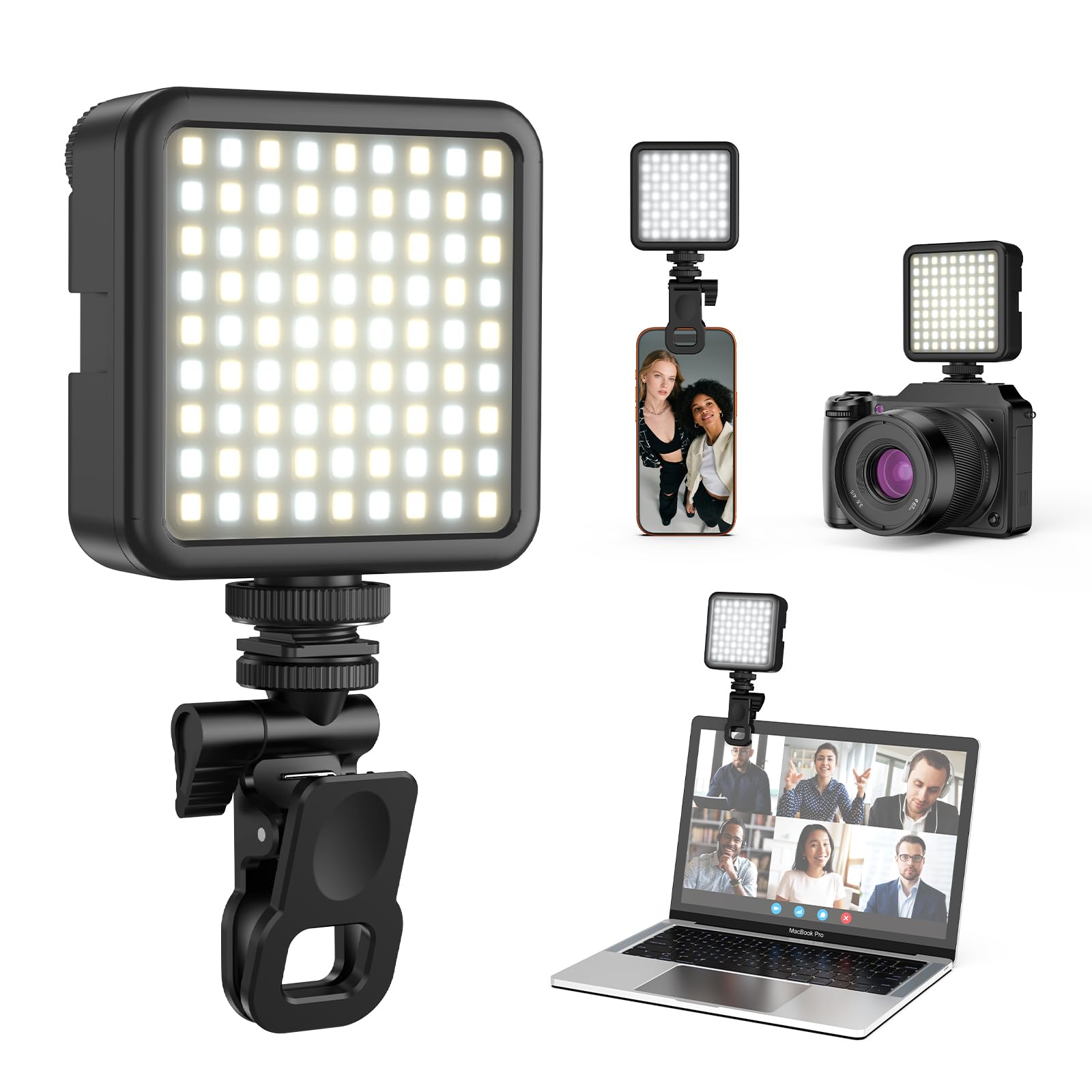 Amazon.com : ULANZI VL-81 Camera Phone Selfie Light with Clip