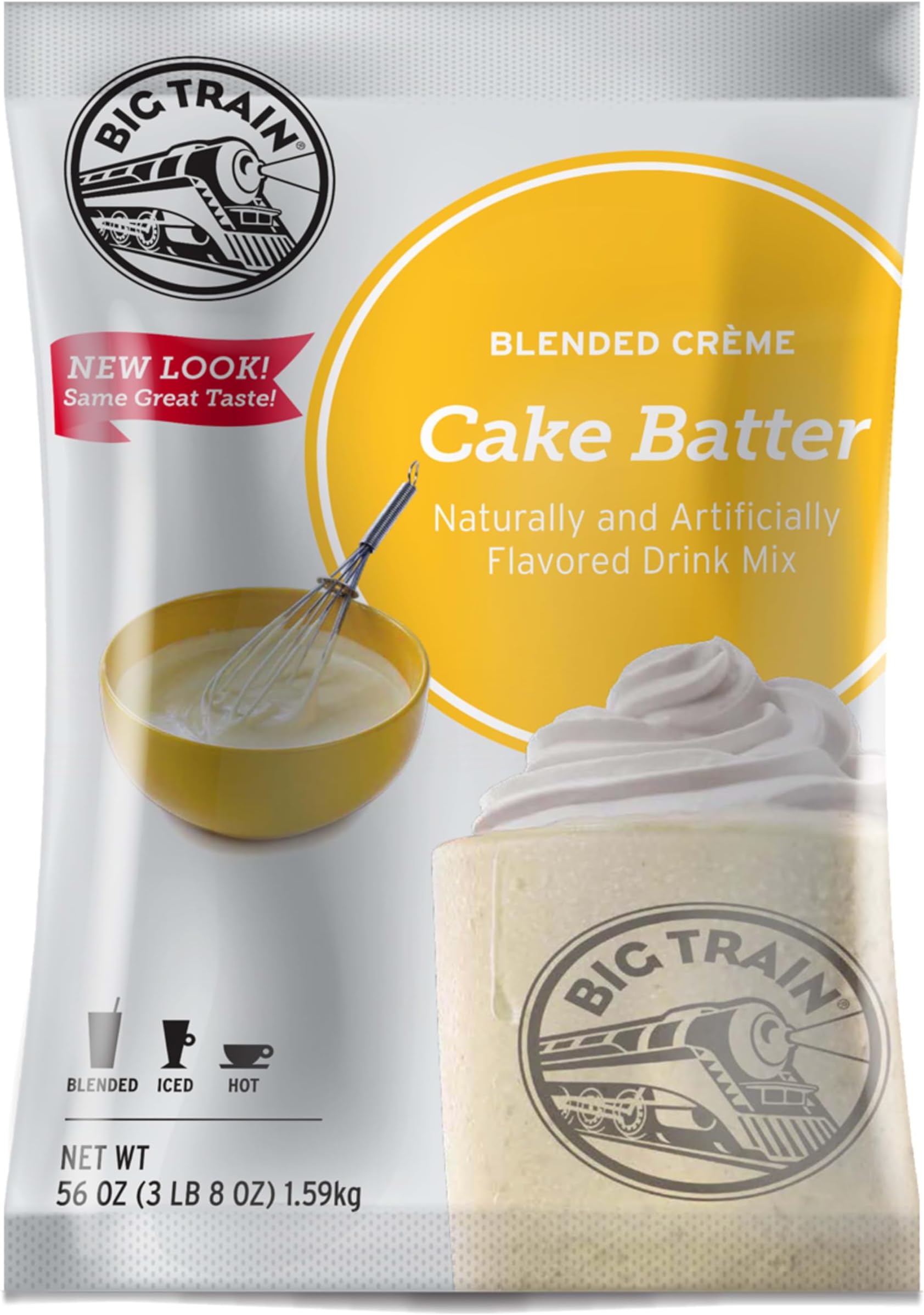 Cake Batter Blended Crème Beverage Mix, 3.5 Pound (Pack of 1)