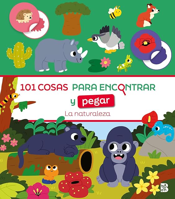 Portada de 101 cosas para encontrar y pegar - La naturaleza