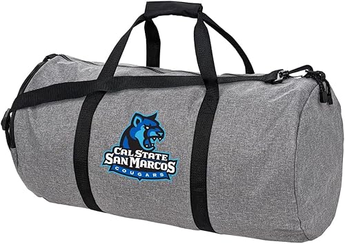 Miniatura 264 de Collegiate Primary Logo Collection Bolsa de lona ligera para deportes y gimnasio plegable para viajes, Bob Jones Bruins