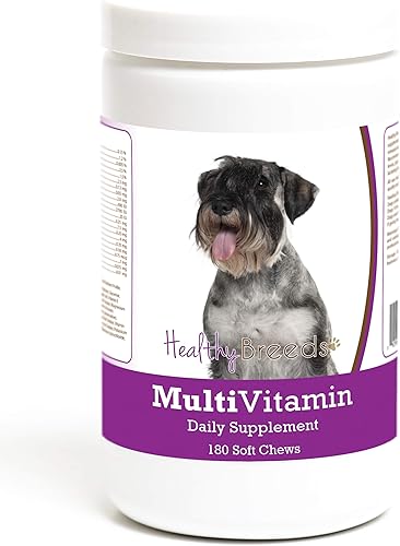 Miniatura 95 de Healthy Breeds Bulldog Multivitamínico Masticable Suave para Perros 180 Recuento