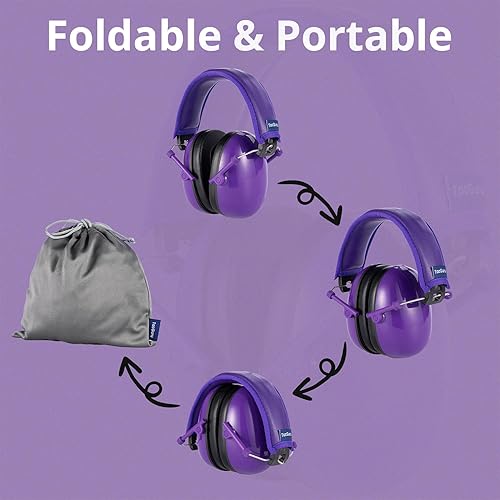 Miniatura 6 de 130 Edición Color Sólido, Orejeras de Protección Auditiva para Niños, Protección Auditiva para Niños, Talla Única para 3-16 Años