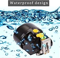 Vista 6 de Linterna frontal LED recargable, resistente al agua y a prueba de explosiones para casco duro, luz de cabeza de minero de carbón subterráneo súper