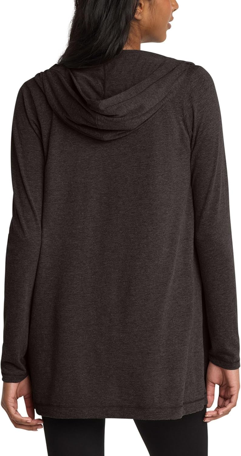 Custom Embroidered Hooded Cardigan For Women, Long Sleeve Open Front, Personalized Outerwear, Your Logo Design