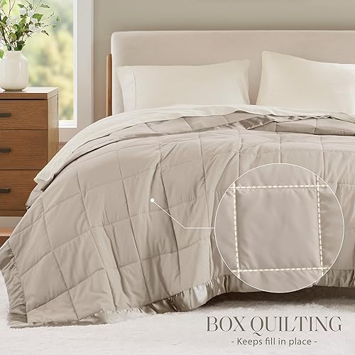 Miniatura 3 de Manta alternativa Windom de microfibra con control de humedad 3M, Poliéster, gris, King