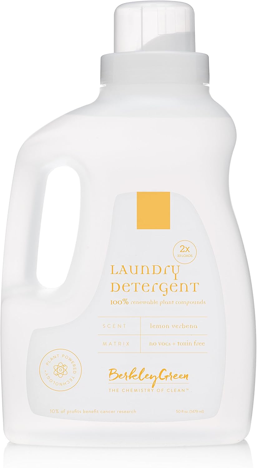 Berkley Green 2X Concentrated HE Laundry Detergent, Lemon