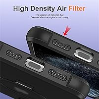 Vista 7 de Funda compatible con iPhone 11 de 6.1 pulgadas, con soporte magnético invisible tipo anillo, funda translúcida de grado militar, compatible
