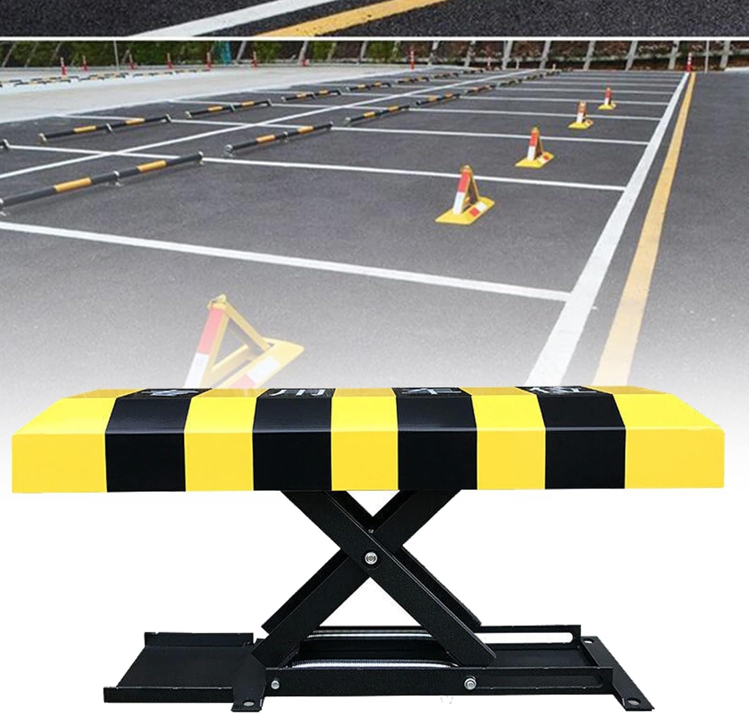 Barrière de stationnement automatique contre le stationnement abusif