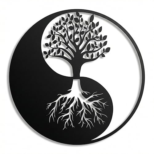 DEKADRON Metal Wall Art, Tree of Life Wall Art, Metal