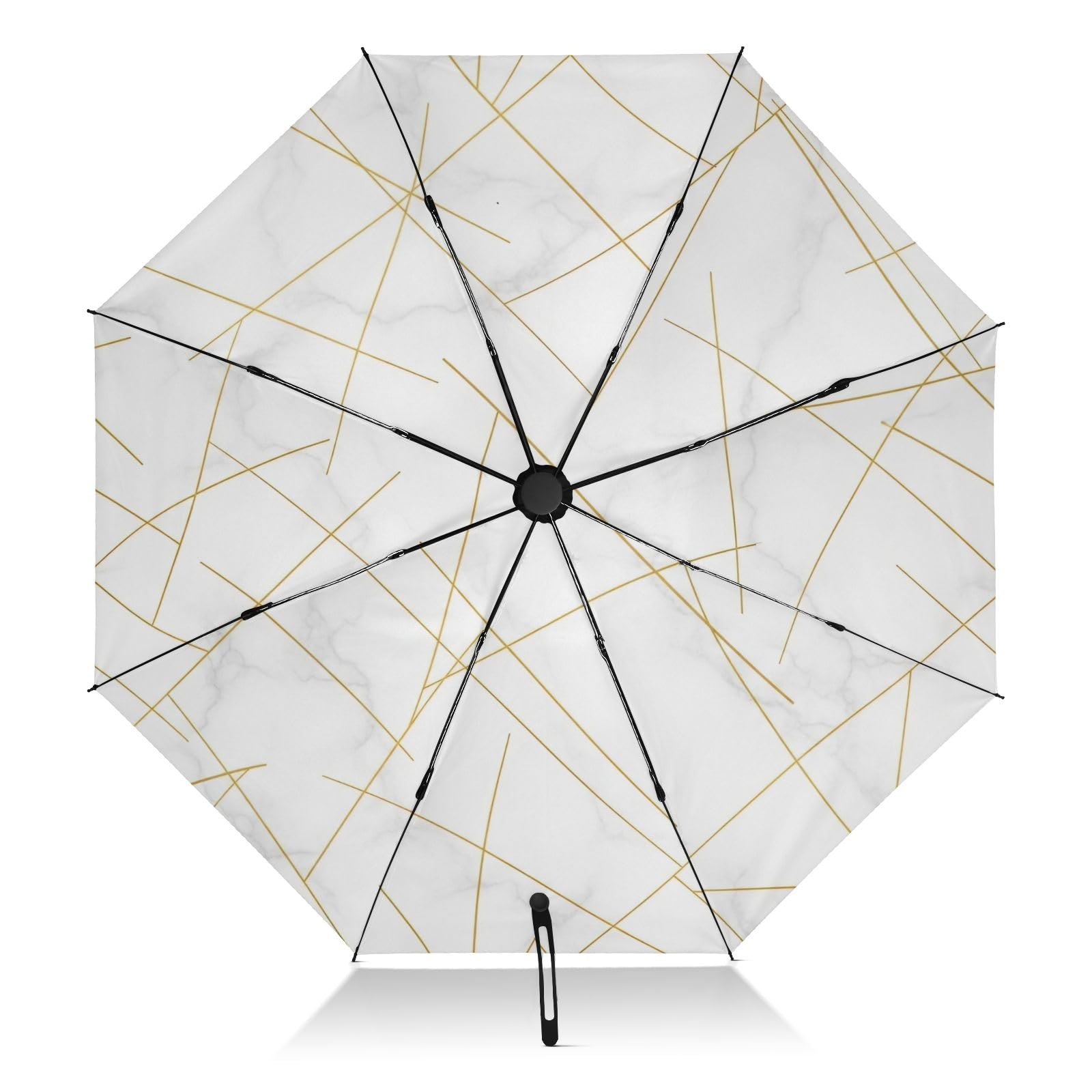Parapluie pliable pour le soleil et la pluie compact - 8