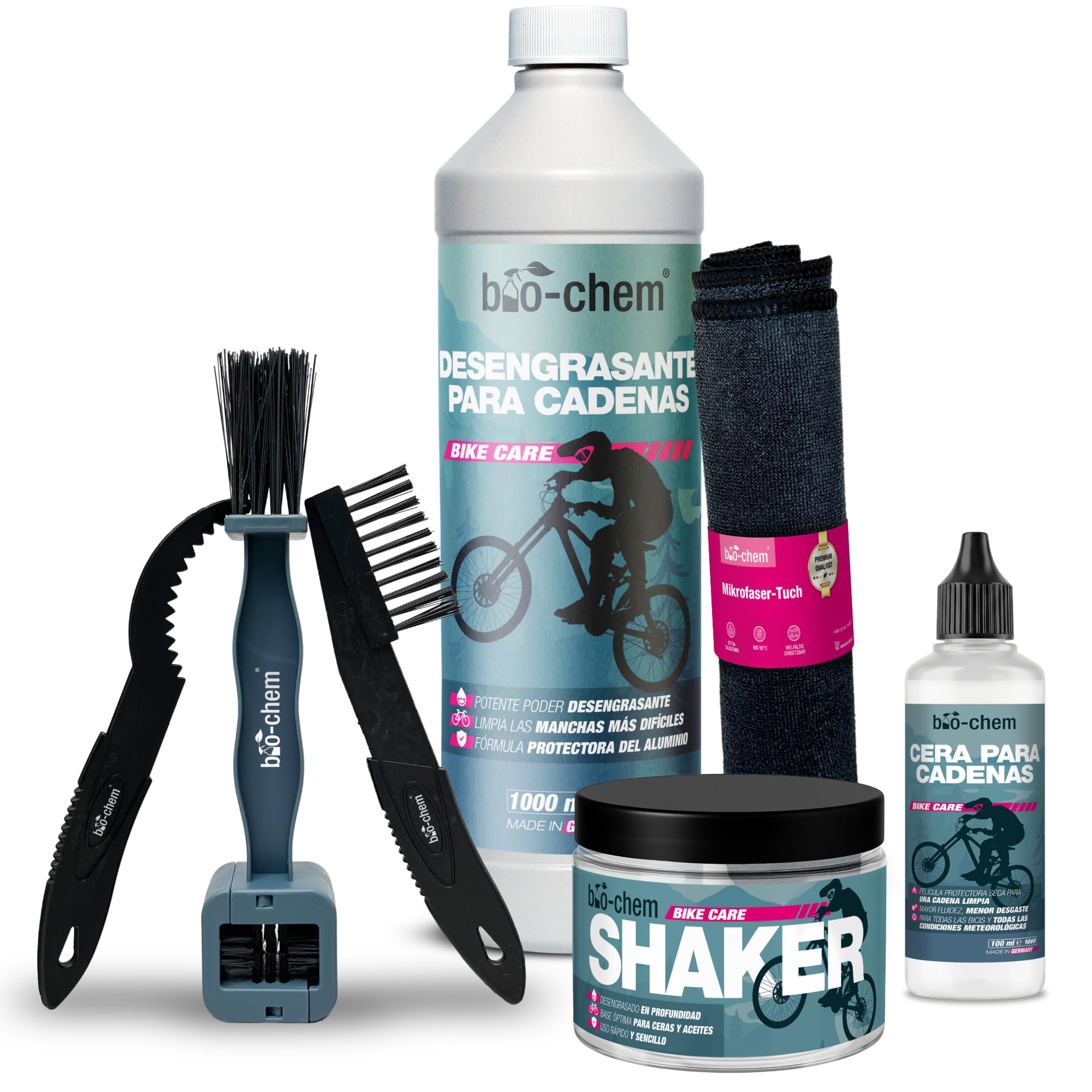 bio-chem Sistema de lubricación con cera para cadenas: 7 productos bicis
