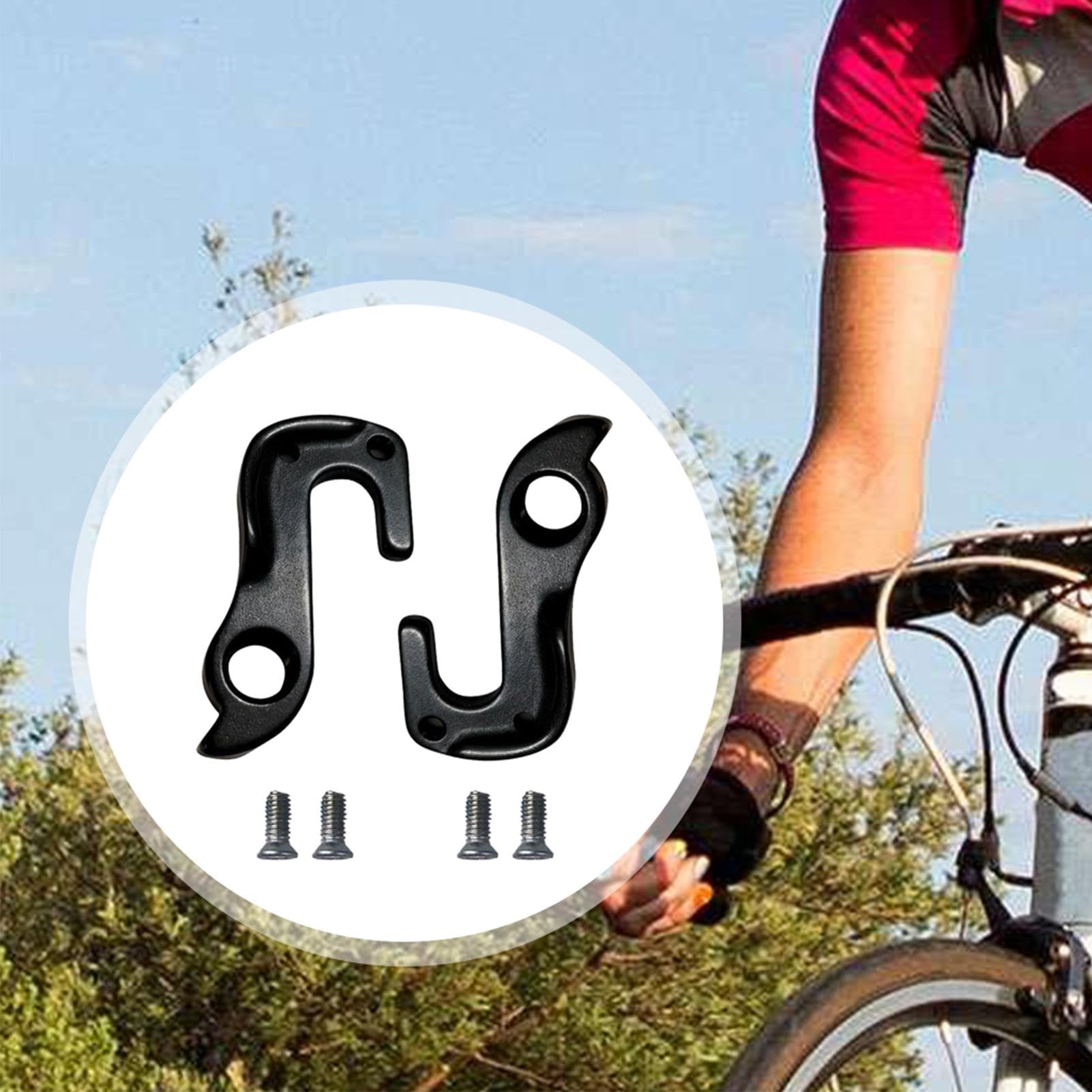 Patte De Dérailleur Vélo En Alu 6061 – Crochet De Remplacement, Résistant Aux Chocs, Pour Cadre Et Transmission