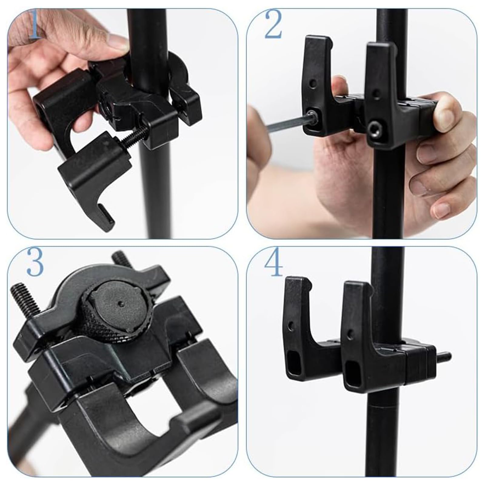 Gancho Delantero para Patinete Ganchos para e Scooter Patinete Eléctrico Gancho Delantero Patinete Gancho Multifuncional Scooter Delantero Claw Hanger Scooter Eléctrico Gancho Delantero (Style 4, L)