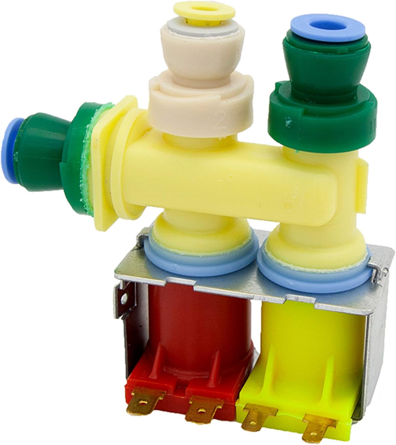 W10341320 Enterpark Refrigerator Water Inlet Valve Replacement Compatible with Whirlpool, Kenmore, Maytag, Jenn-Air – Replaces WPW10341320, AP6019939, PS11753250