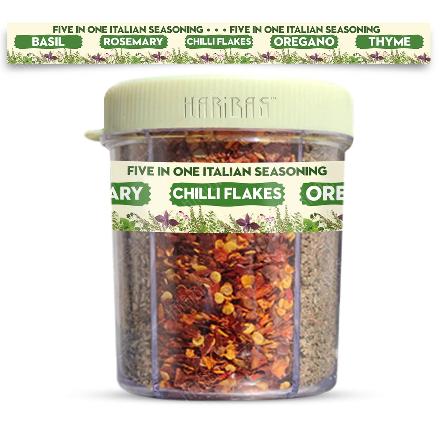 Mélange herbes italiennes HARIBAS pour assaisonner facilement vos sauces et plats de pâtes