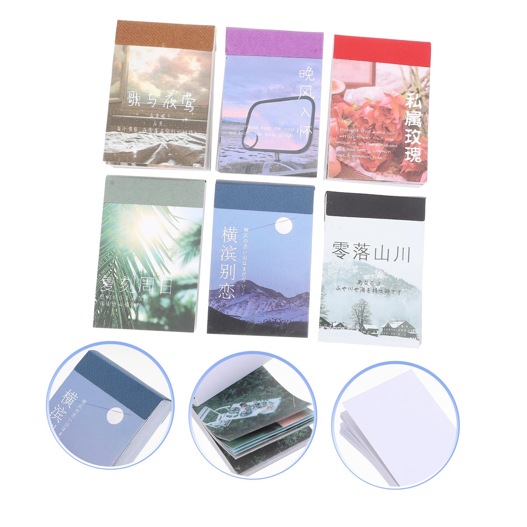 NUOBESTY 18sets Adesivi Creativi Per Scrapbooking e Diario Album Fai Da Te Decorativi Adesivi Fotografici Per Taccuino Viaggio e Progetti Manuali Per Album Decorativo