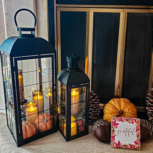 Miniatura 3 de Velas grises sin llama con control remoto y temporizador, velas LED de llama 3D que funcionan con pilas para decoración del hogar de Navidad, juego