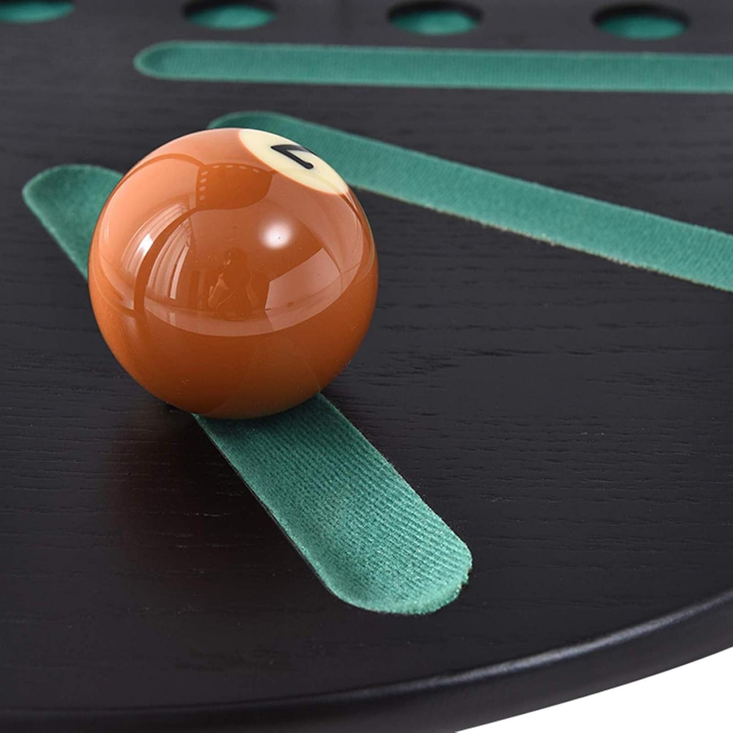 Billiard Corner Stand,Pool Stick Holder,Hardwood Corner Floor Billiard Rack,Holds 8 Pool Stick and Full Set of Pool Balls