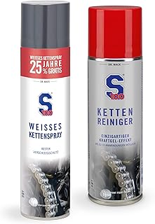 Dr. Wack Reinigungs Set Kettenreiniger Kraftgel 300 ml und Weisses Kettenspray 400 ml