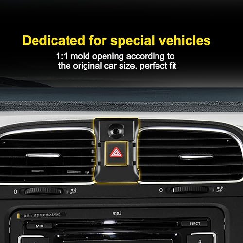 Miniatura 4 de KUNGKIC Para VW Golf 6 MK6 Car Vent Phone Mount para 2008  2019 Volkswagen Golf 6 GTI Rotación 360 Soporte de teléfono celular para 4-6.2 pulgadas