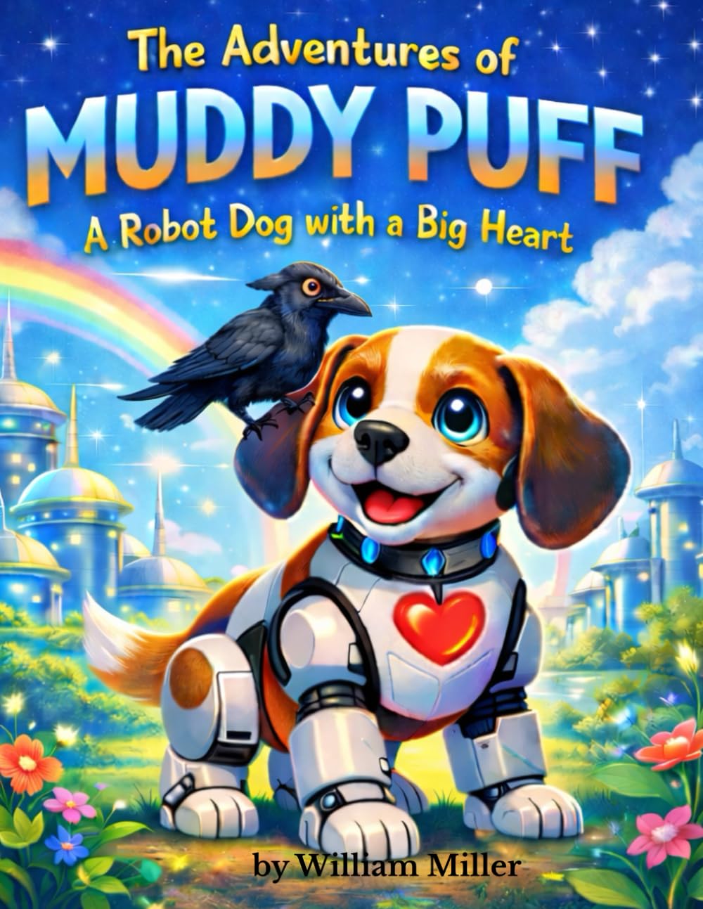 Rodger and Muddy Puff and the Robot Dog (Rodger the Wise Black Bird)