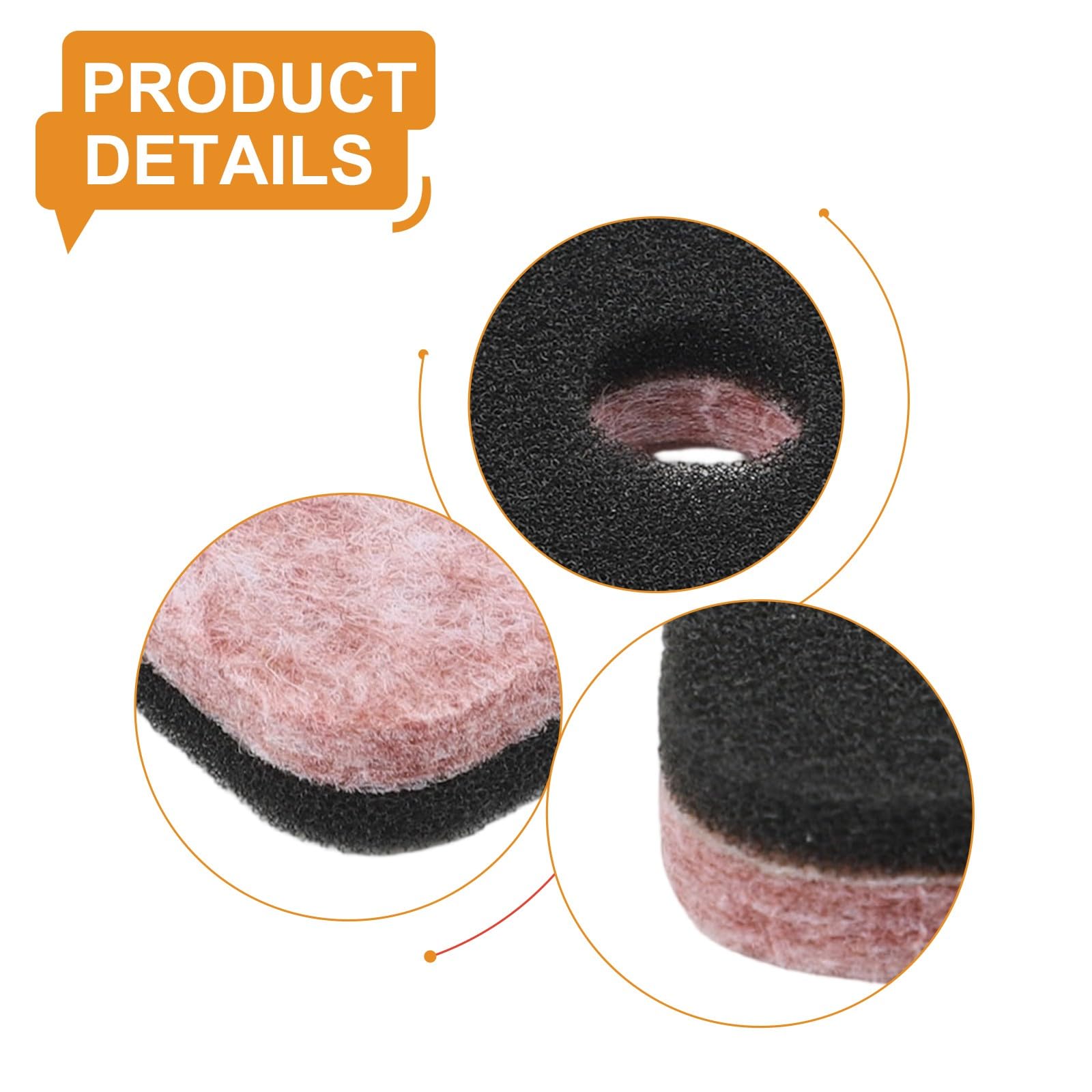 EasyByMall Filtre à air pour taille-haie Stihl HS 81 R, HS 81 RC, HS 81 T, HS 81 TC, HS 82, HS 86 R et HS 86 T - Filtre de rechange