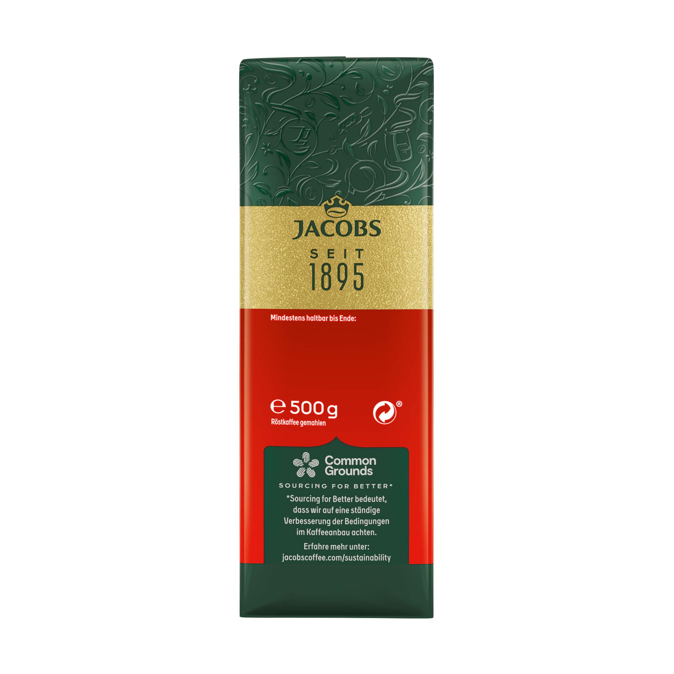 Jacobs Meisterröstung, 12er Pack Filterkaffee (12 x 500 g)